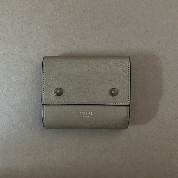Celine Trifold Grained Wallet - Picture 1 of 15